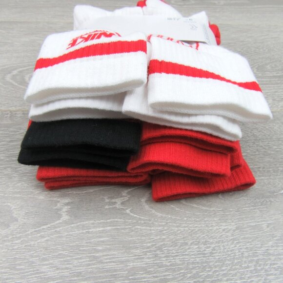 Nike Everyday Kids Cushioned Crew Socks Multi 6 Pack Youth 5Y-7Y NEW - Picture 9 of 11